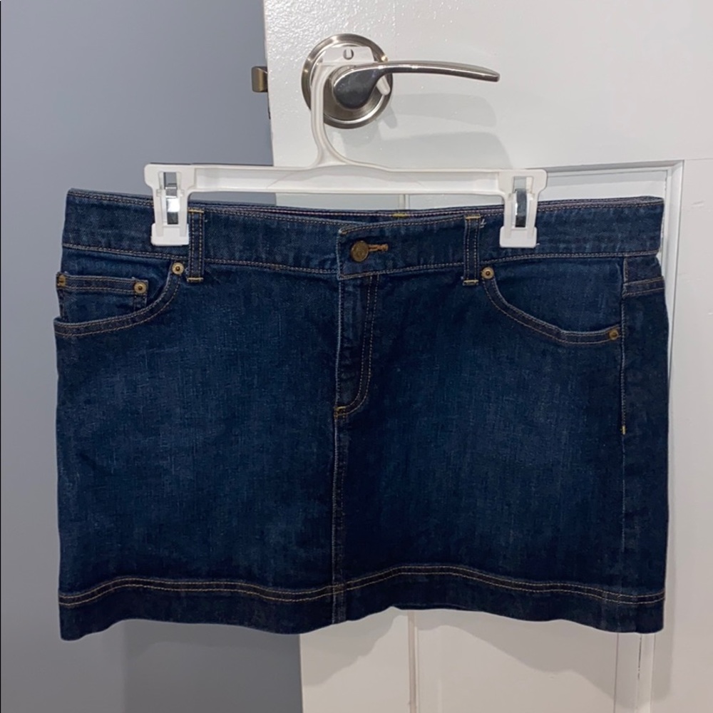 EUC Lilly pulitzer denim skirt